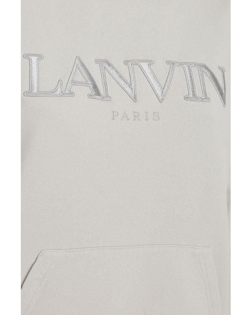 Lanvin Gray Sweatshirts