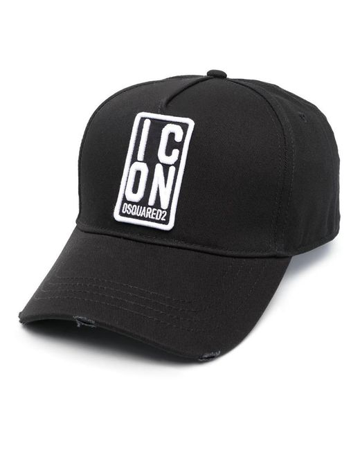 DSquared² Hats Black for men