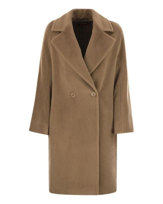 Max Mara Natural Tokio - Alpaca And Virgin Wool Coat