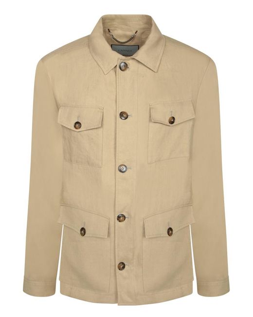 Canali Natural Shirts for men