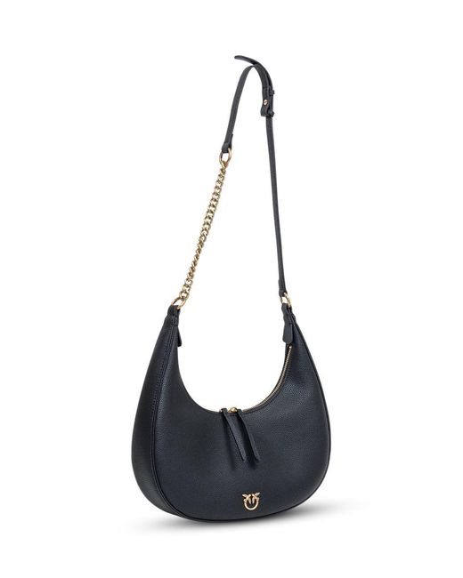 Pinko Blue Brioche Hobo Classic Bag