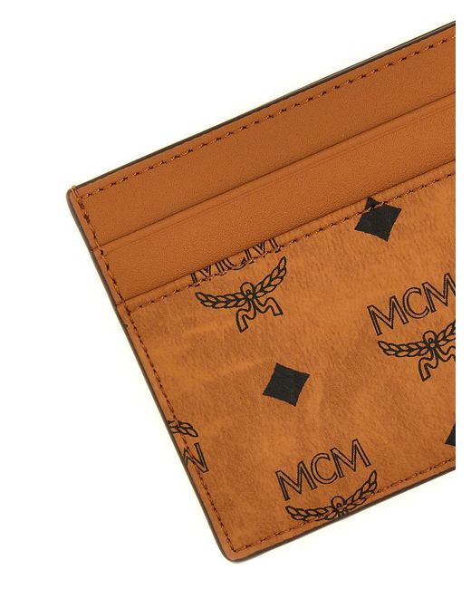 MCM Brown Aren Wallets, Card Holders