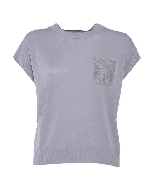 Peserico Gray Girocoll