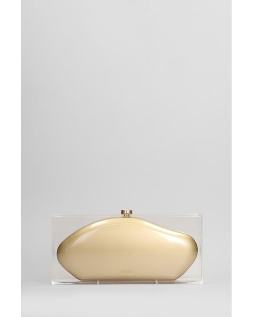 Cult Gaia Natural Annika Clutch