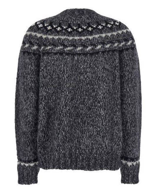 P.A.R.O.S.H. Black Alpaca Blend Sweaters