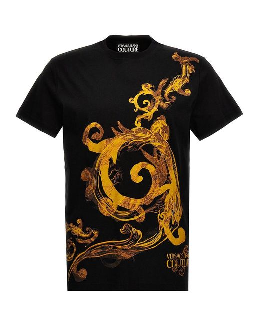 Versace Black T-Shirts And Polos for men