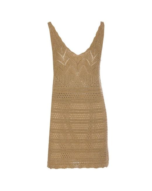 Twinset Natural Dresses