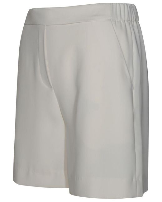P.A.R.O.S.H. Gray 'Panty' Polyester Shorts