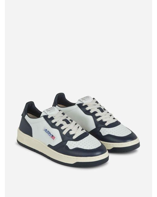 Autry Blue Medalist Action Sneakers for men