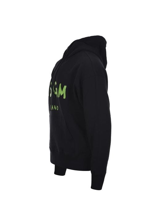 MSGM Black Sweatshirt for men