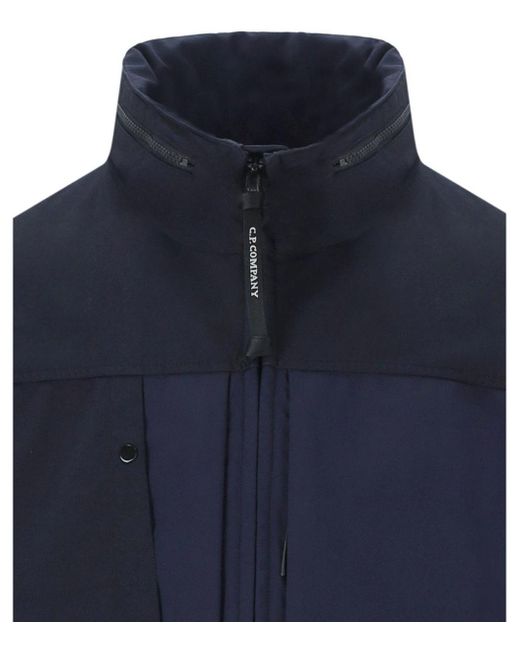 C P Company Blue Gd Shell Jacket for men