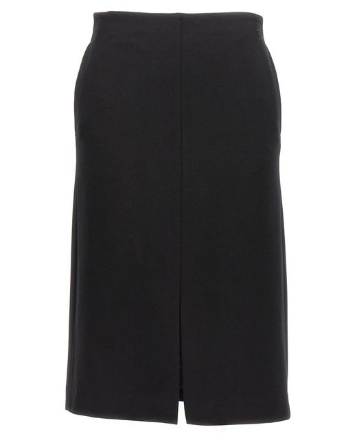 Karl Lagerfeld Black Punto Skirts