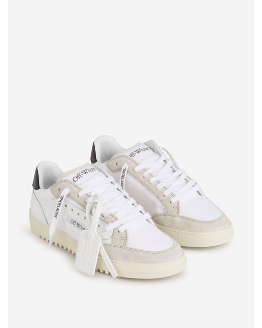 Off-White c/o Virgil Abloh Natural Leather 5.0 Sneakers for men