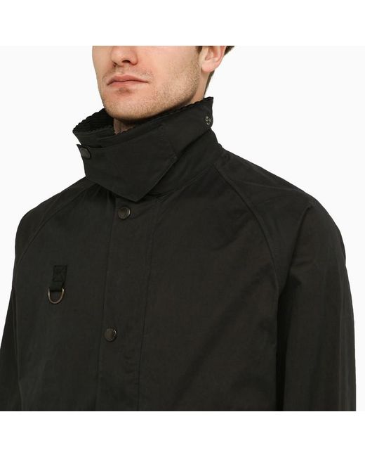 Barbour Black Os Spey Mca0932 Jacket for men