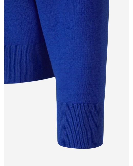 Off-White c/o Virgil Abloh Blue Printed 3d Sweatshirt for men
