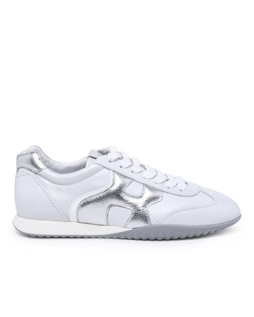 Sneakers Hogan in pelle scamosciata bianca - HOGAN - ANTONIO BARBARO