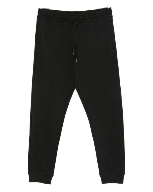 Paul Smith Black Modern Tailored Trousers With Drawstring Waistband for men