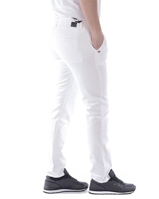 Daniele Alessandrini White Jeans Trouser for men