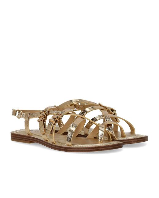 Michael Kors Brown Darrington Flat Sandal