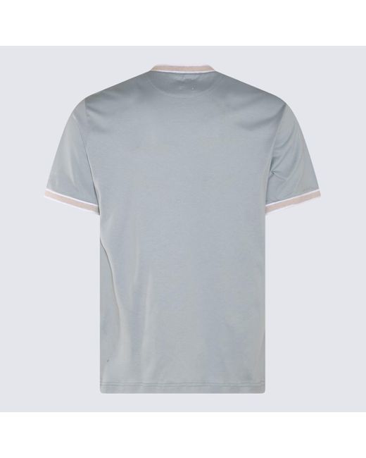 Eleventy Blue T-Shirts And Polos for men