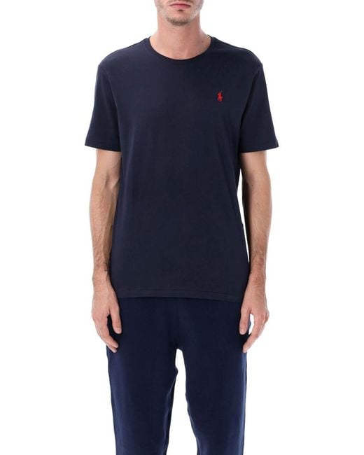 Polo Ralph Lauren Blue Classic Tee for men
