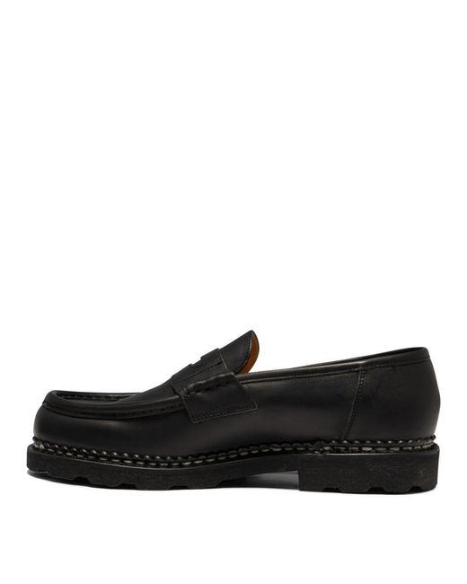Paraboot Black "Reims/Marche" Loafers for men