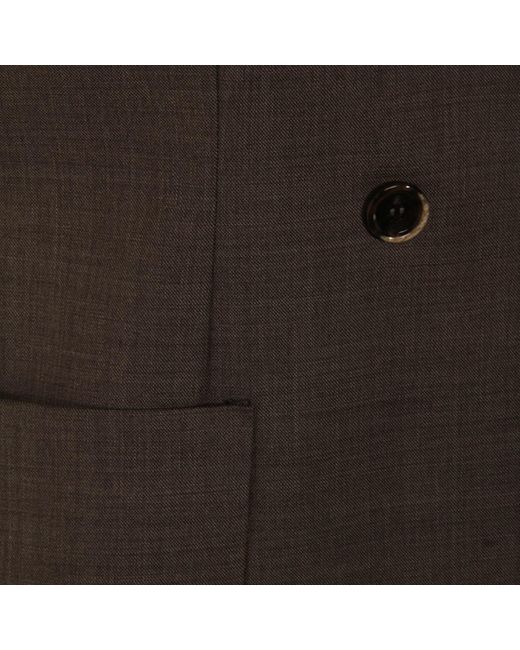 Nine:inthe:morning Black Grey Wool Blazer