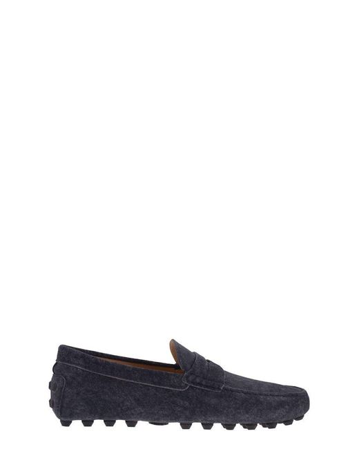 Tod's Blue Gommino Bubble Sole for men