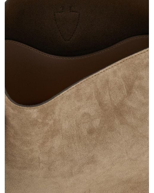 Tod's Brown 'T Timeless' Mini Bucket Bag