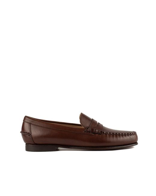 Sebago Brown Moccasin Danielle Pop Dark