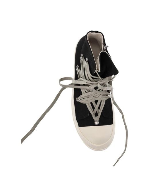 Rick Owens White Drkshdw Megalace Sneaks for men