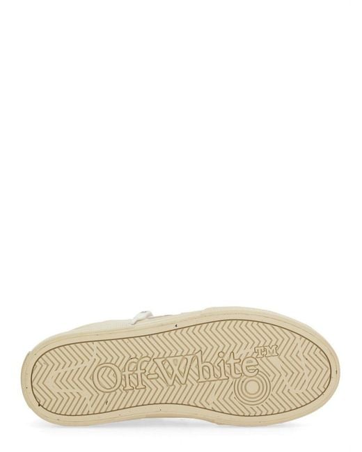 Off-White c/o Virgil Abloh Natural "Low Vulcanized" Sneaker
