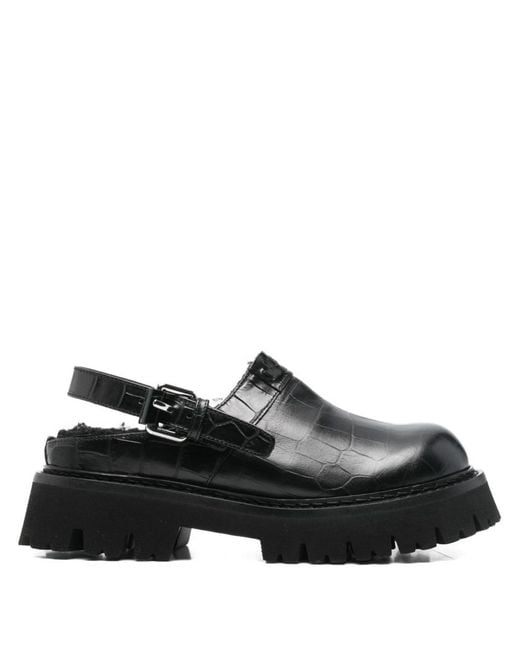 Moschino Black Sandals