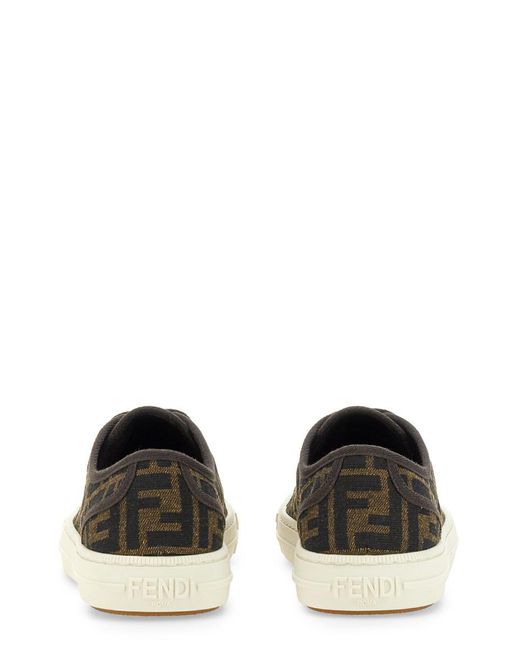 Fendi Brown "Domino" Sneaker