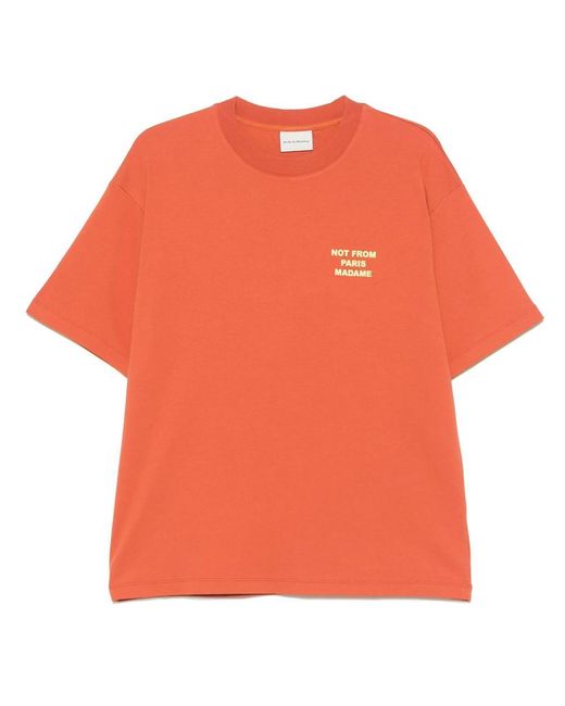 Drole de Monsieur Orange Le T-Shirt Slogan for men