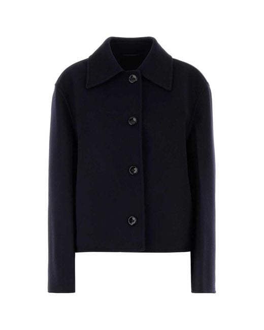 Jil Sander Blue Jackets And Vests