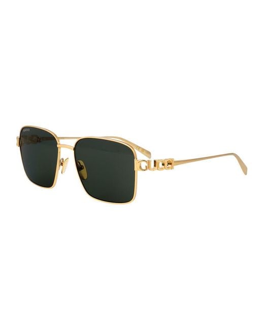 Gucci Green Sunglasses