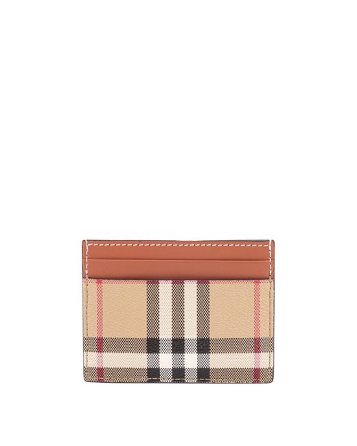 Burberry Pink Stitched Profile Cardcases
