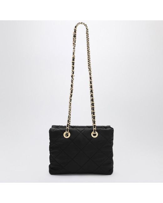 Prada Black Re-edition 1995 Chaîne Re-nylon Bag