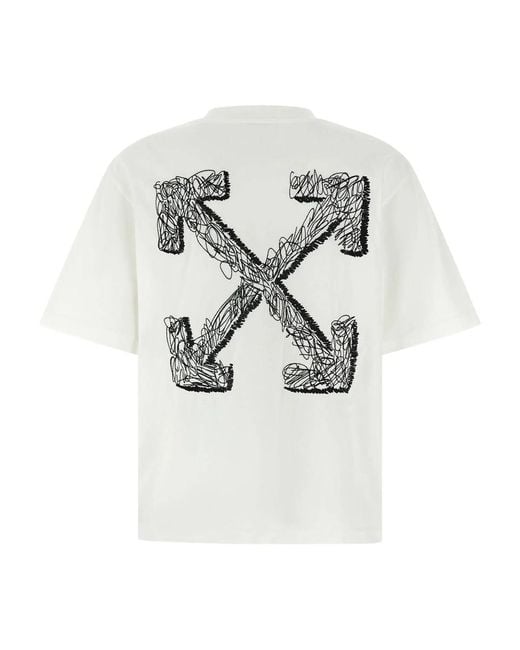 Off-White c/o Virgil Abloh White T-Shirts And Polos for men