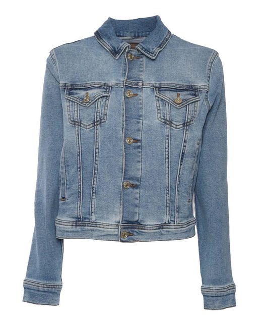 7 For All Mankind Blue Jacket