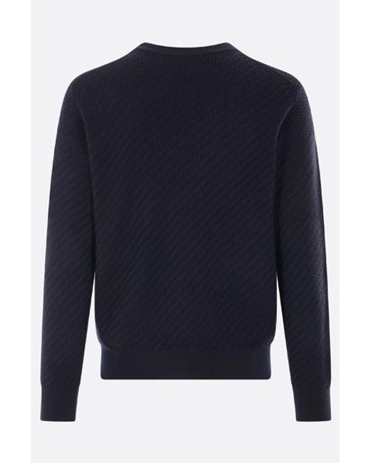 Brioni Blue Sweaters for men
