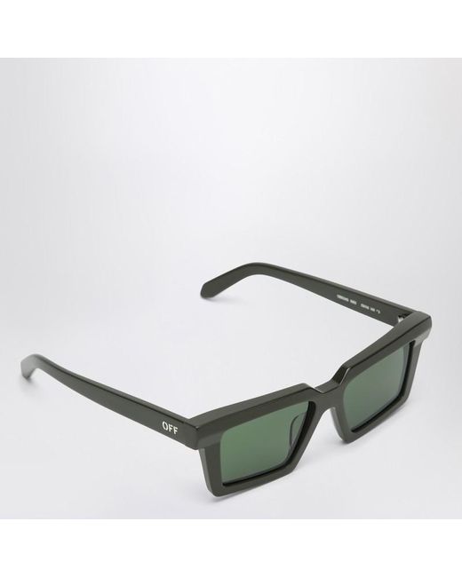Off-White c/o Virgil Abloh Green Windsor Military/ Sunglasses for men