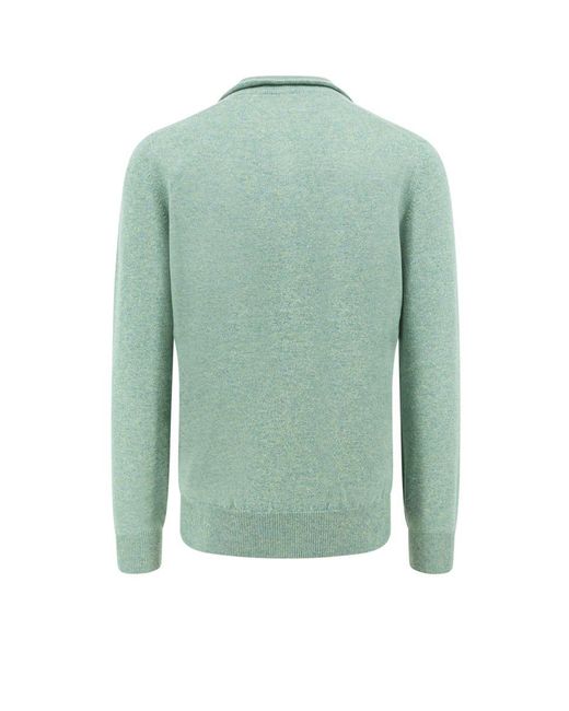 Brunello Cucinelli Green Sweater for men
