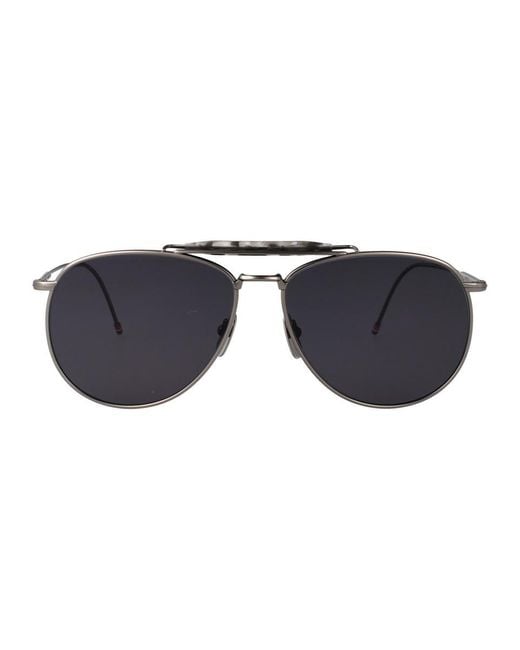 Thom Browne Blue Sunglasses