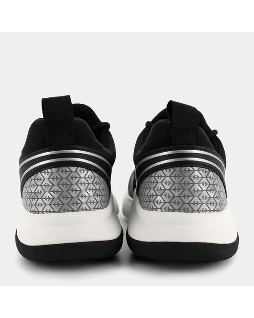 EA7 Black Shoes for men