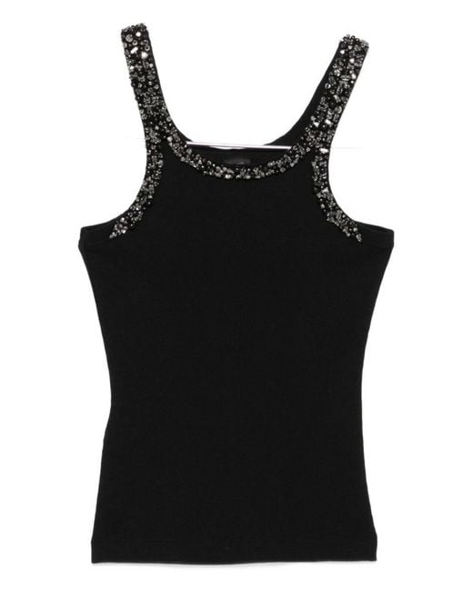 Pinko Black T-Shirts And Polos