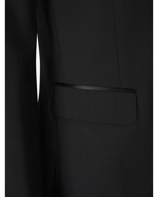 DSquared² Black Plain Miami Tuxedo for men