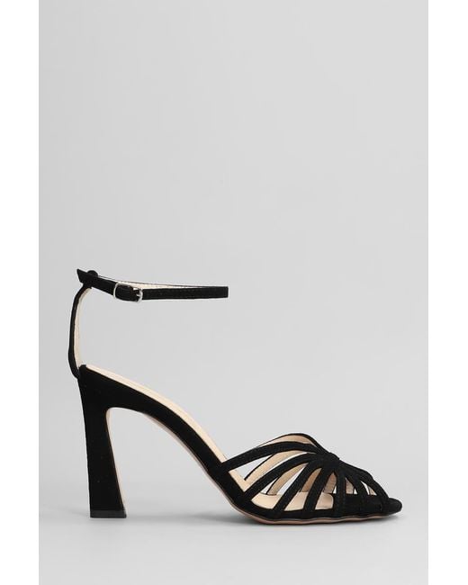 Anna F. Black Sandals