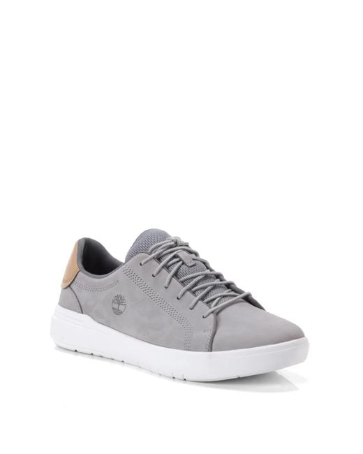 Timberland Gray Seneca Bay Low Lace Up Sneaker for men
